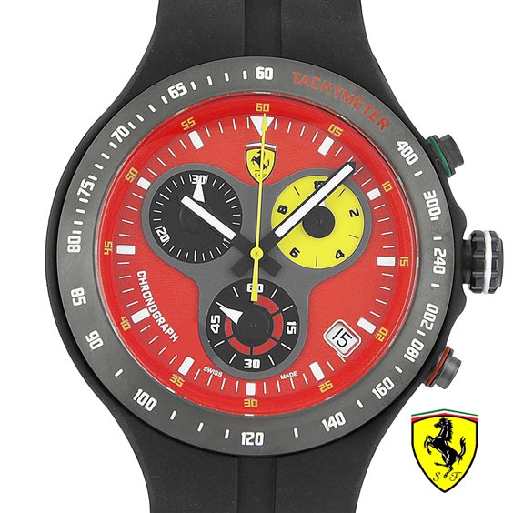 Montre ferrari homme rouge hot sale